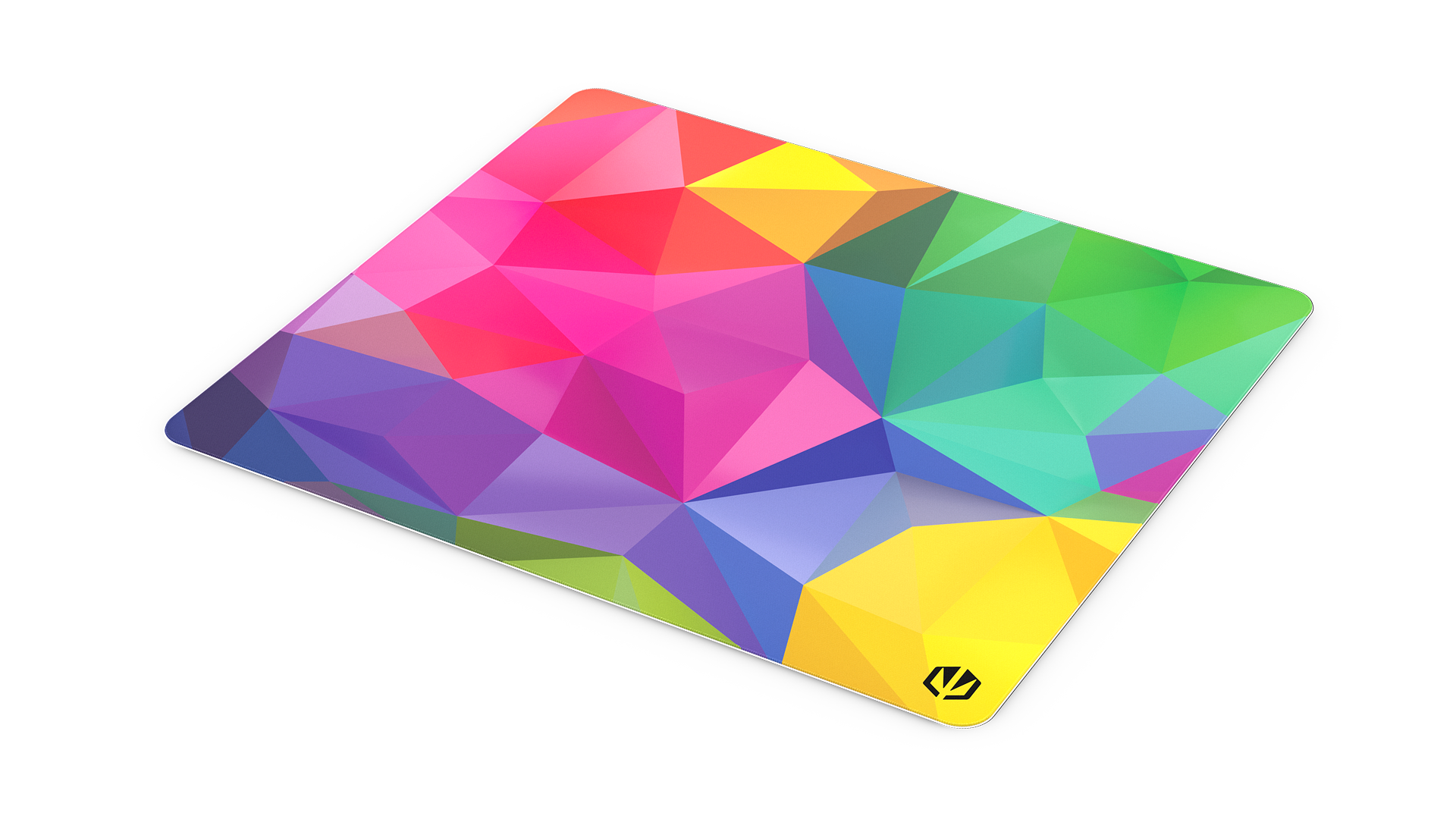 ENDORFY Crystal Spectrum L EY6B011-Mousepads Top View Square Colorful Crystal Pattern