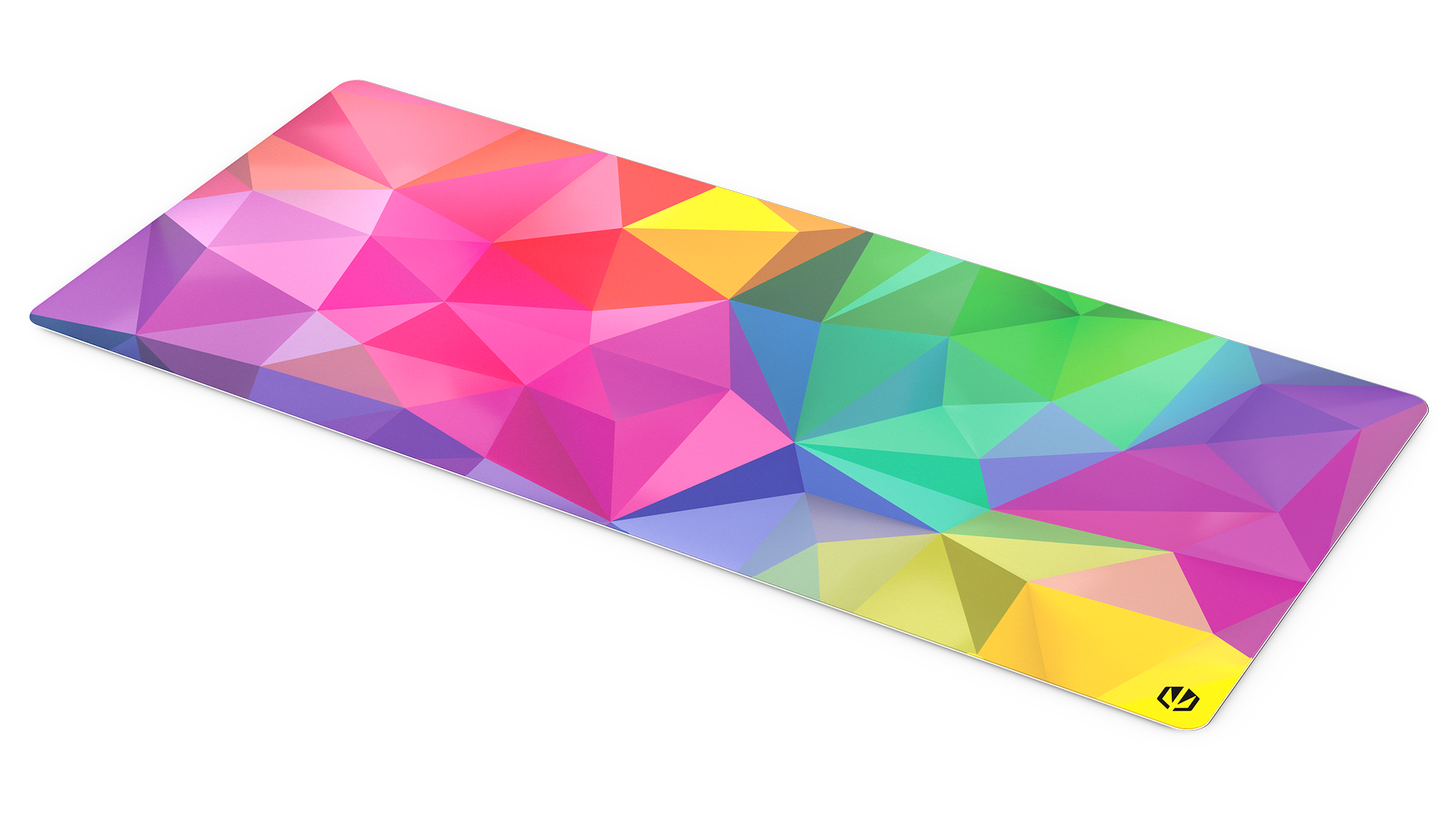 ENDORFY Crystal Spectrum XL EY6B012-Mousepads Top View Rectangular Colorful Crystal Pattern