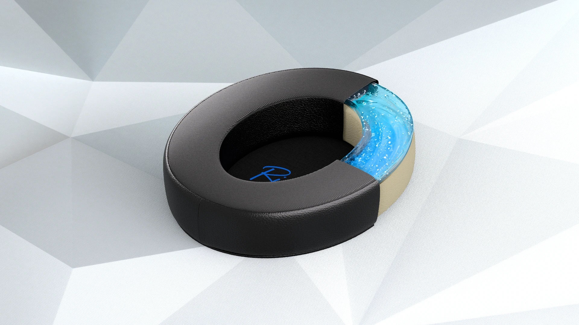 Wymienne nausznice Earpads Cool Hybrid – połączenie miękkiej tkaniny, skóry PU i żelu chłodzącego dla maksymalnej wygody użytkowania
