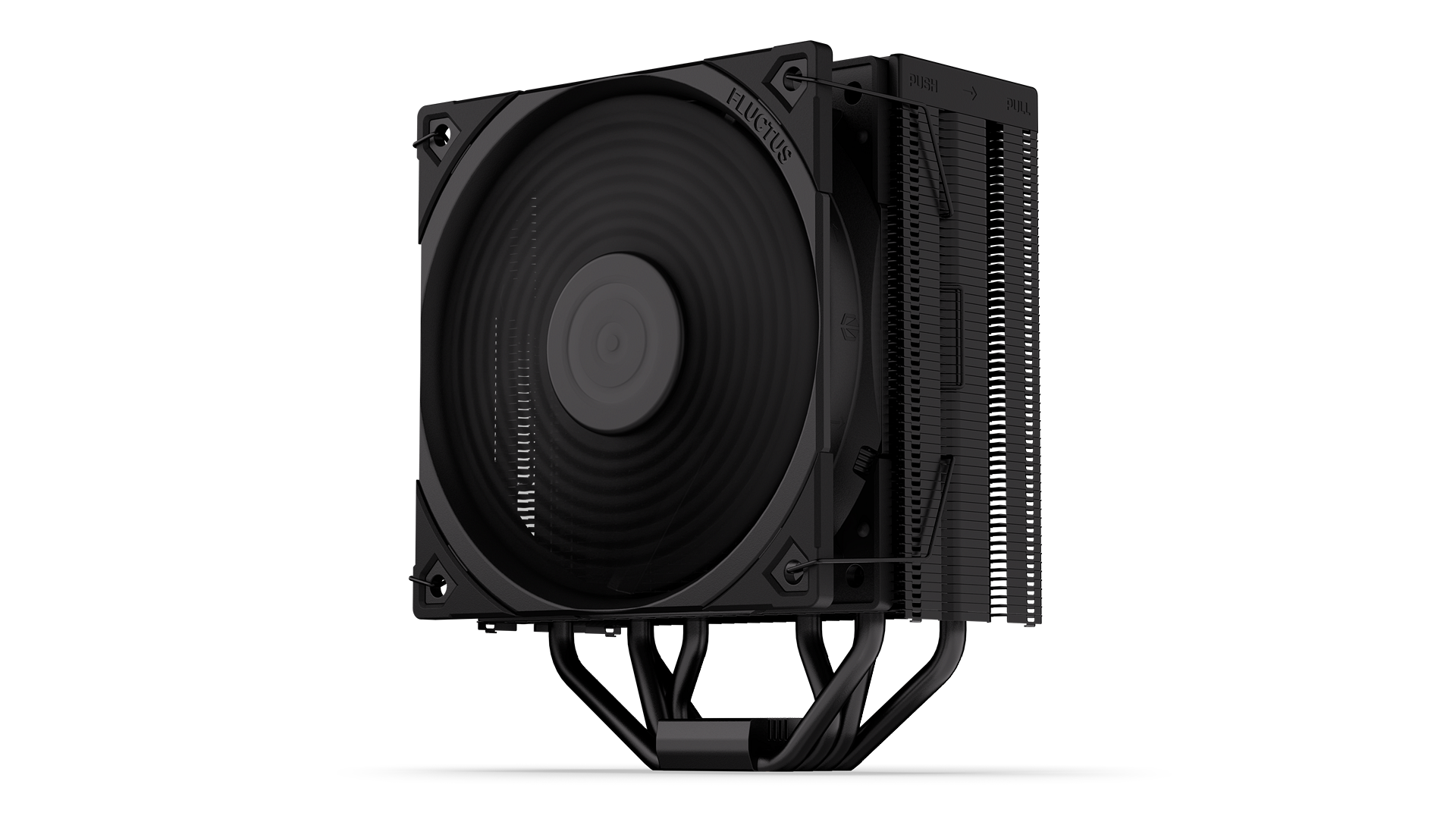 ENDORFY Fera 5 Black EY3A011 Air-Cooling Right Side Angle View ON