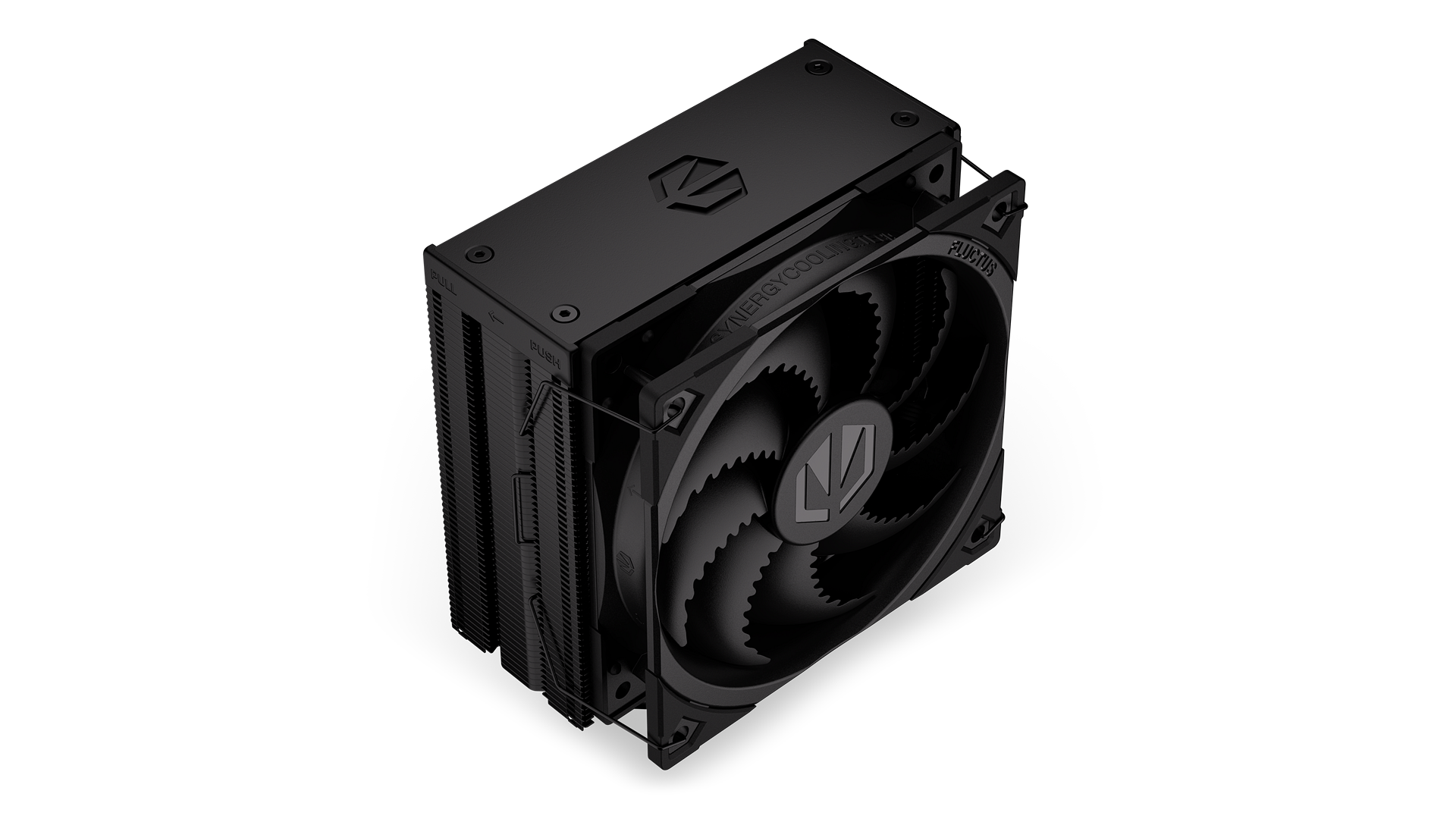 ENDORFY Fera 5 Black EY3A011 Air Cooling Top Left Side Angle View OFF