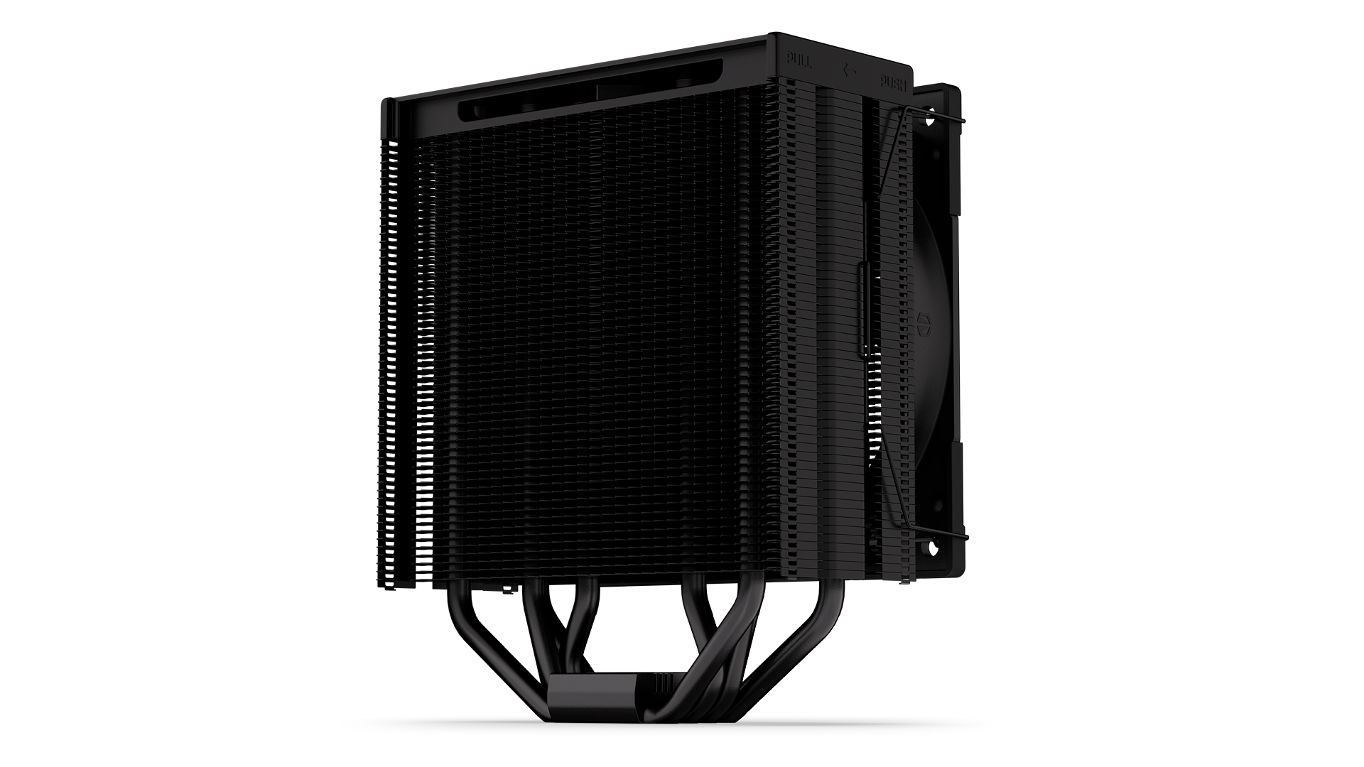 ENDORFY Fera 5 Black EY3A011 Air Cooling Back Left Side Angle View