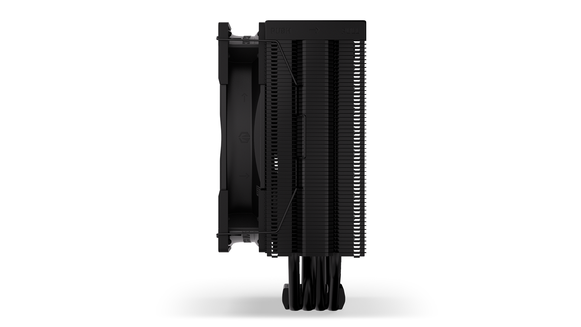 ENDORFY Fera 5 Black EY3A011 Air Cooling Right Side View
