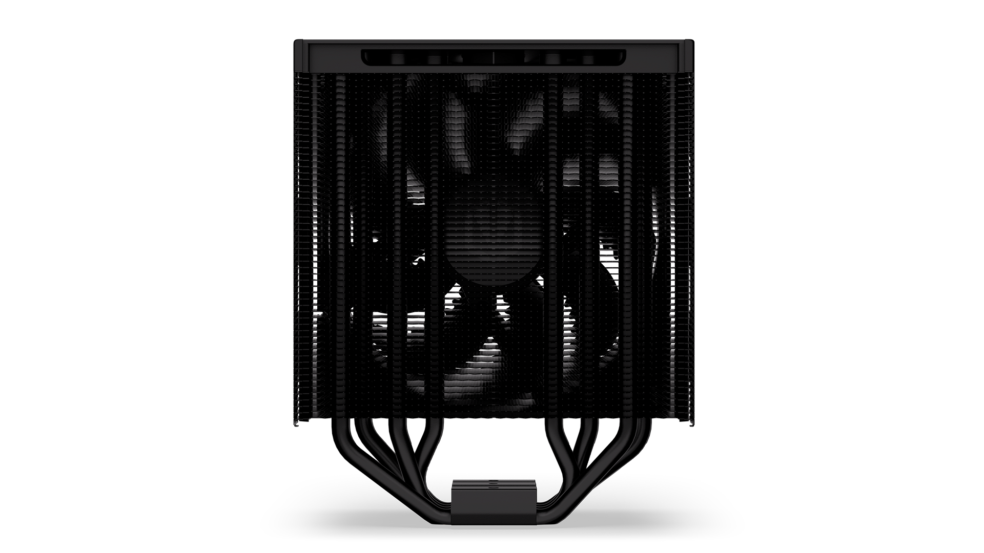 ENDORFY Fera 5 Black EY3A011 Air Cooling Back View