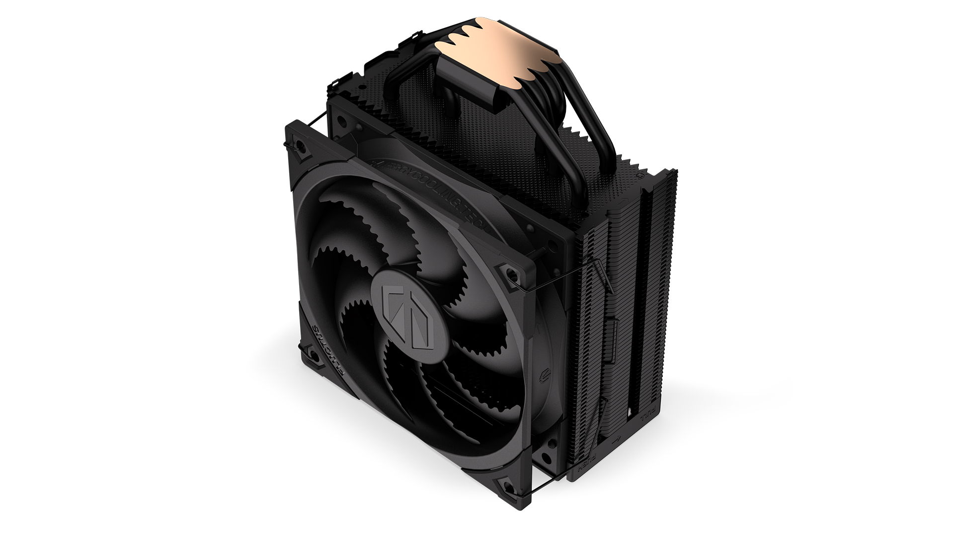ENDORFY Fera 5 Black EY3A011 Air Cooling Bottom Left Side Angle View