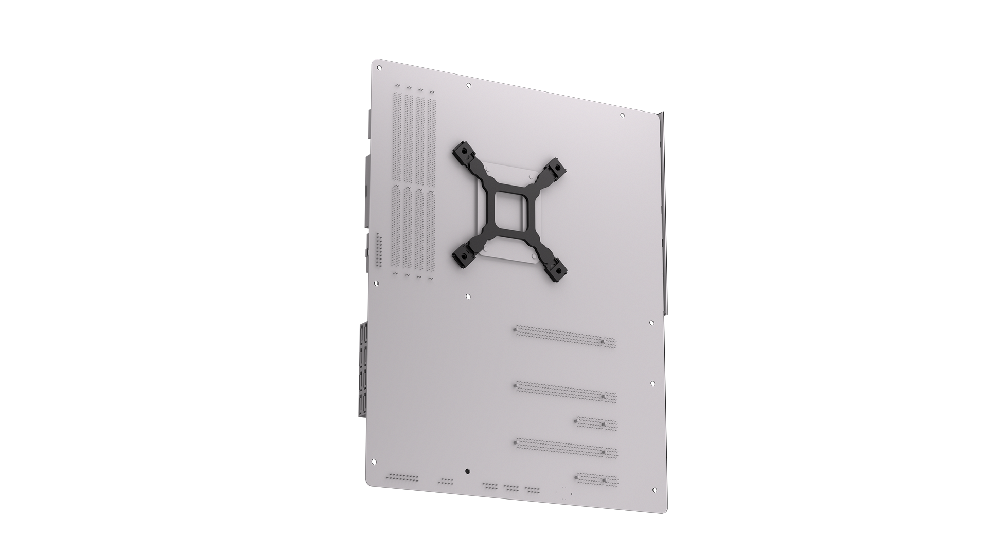 ENDORFY Fera 5 Black EY3A011 Air Cooling Installed Brackets Back View