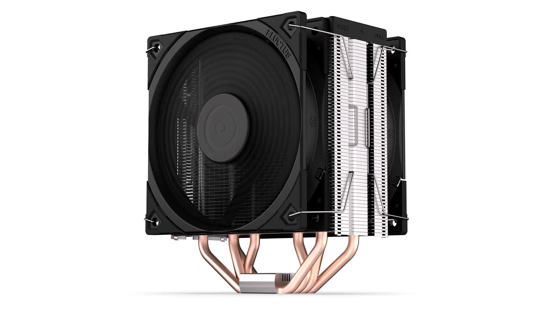 ENDORFY Fera 5 Dual Fan EY3A006 Air-Cooling Front Right Angle View ON