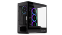 ENDORFY Fishtank 6000 Corona EY2A025-PC Case Back Left View Rear Removed Panel Fans ARGB