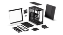 ENDORFY Fishtank 6000 Corona EY2A025-PC Case Explode View Black Disassembled Components