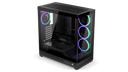 ENDORFY Fishtank 6000 Corona EY2A025-PC Case Front Left View Glass Panel Inside Empty Interior