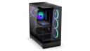 ENDORFY Fishtank 6000 Corona EY2A025-PC Case Top Front Left View Glass Panel Cooling Fans ARGB