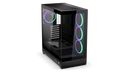 ENDORFY Fishtank 6000 Corona EY2A025-PC Case Top Front Left View Glass Panel Fans ARGB