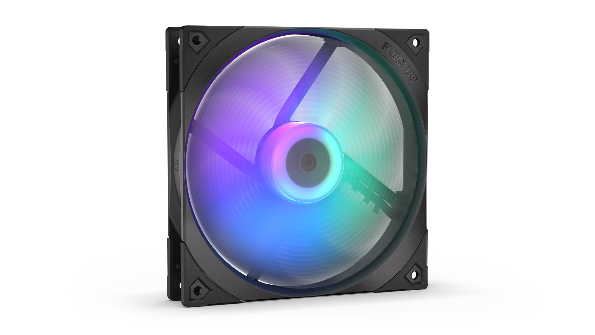 ENDORFY Fluctus 140 PWM ARGB EY4A004 Left Front Side Fan ON