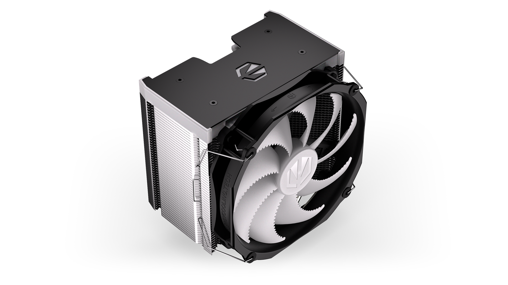 ENDORFY Fortis 5 ARGB EY3A010 Air Cooling Top Left View ARGB OFF