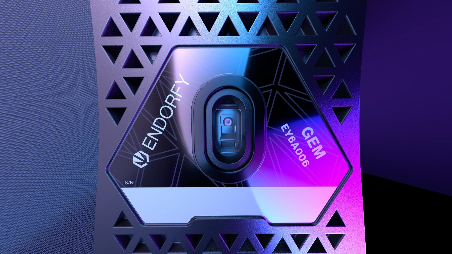 Myszka gamingowa GEM z sensorem PixArt PMW3325 pracującym z czułością do 8000 DPI 