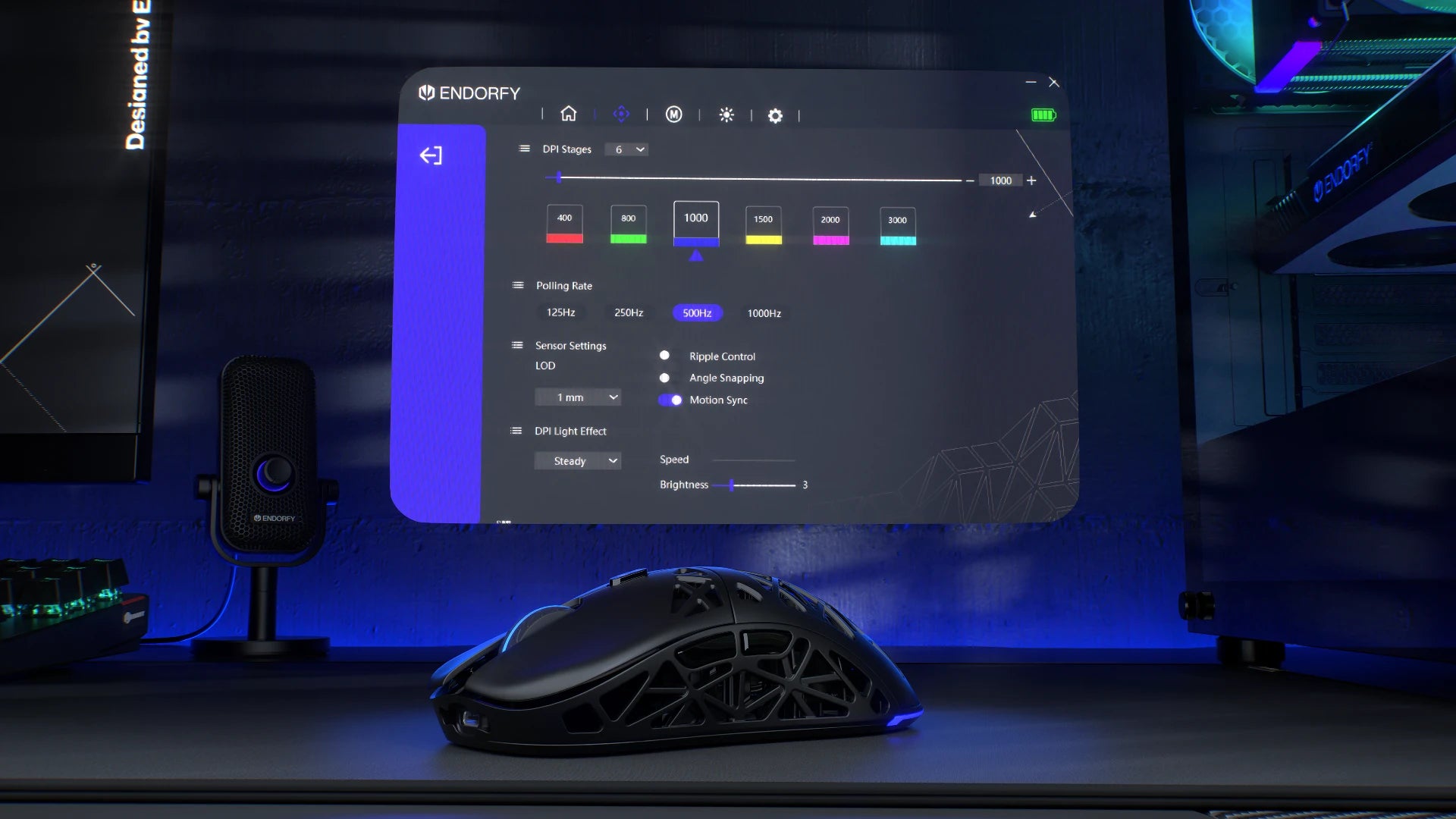 Dedykowane oprogramowanie do personalizacji myszki LIV Wireless 