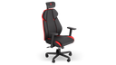 ENDORFY Meta RD EY8A006-Gaming Chair Left View Black Red