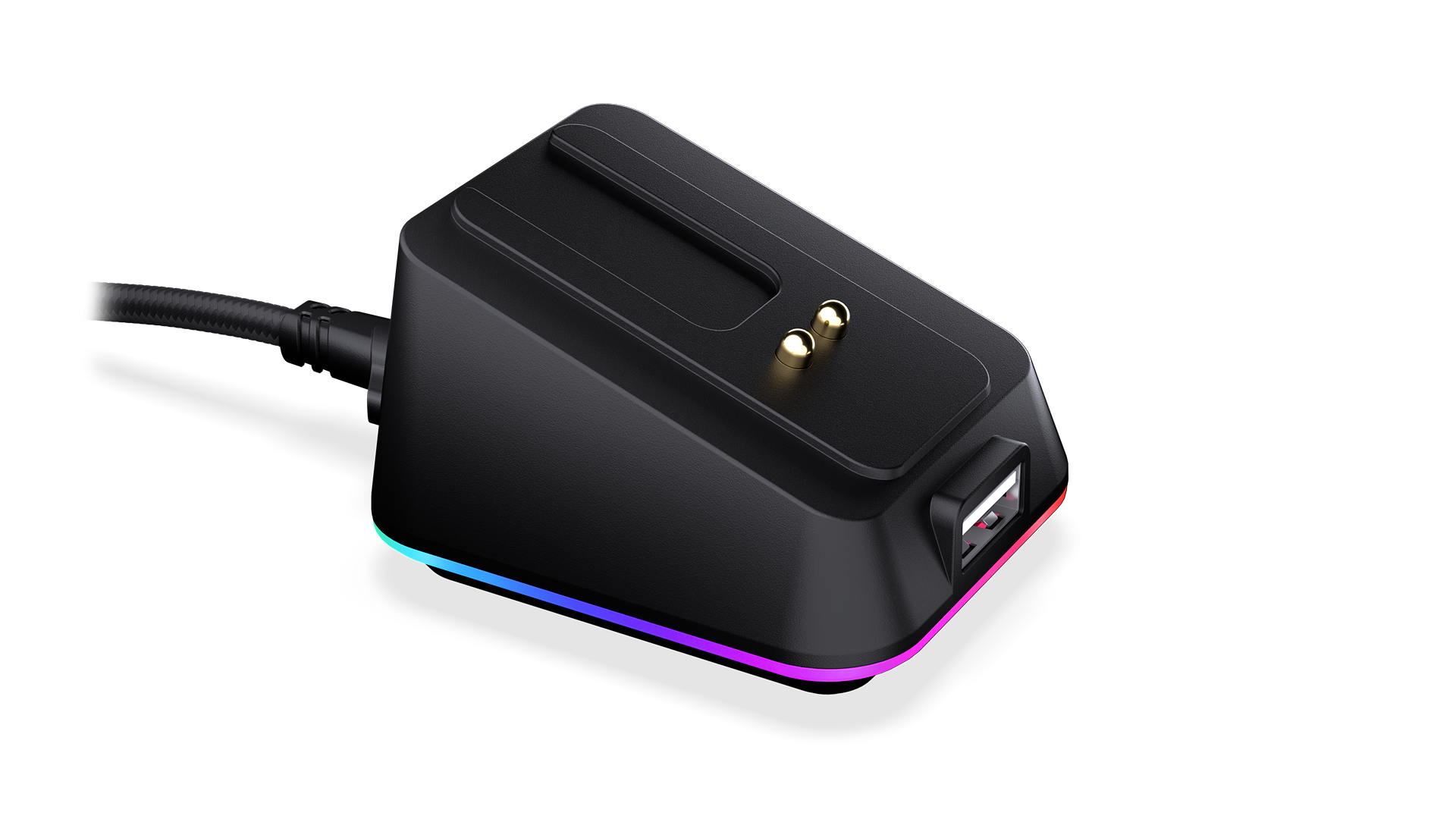 ENDORFY Mouse Dock EY0F001-Mouse Dock Left View Black Mouse