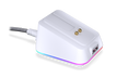 Mouse Dock Onyx White EY0F002-Mouse Dock Left View White USB