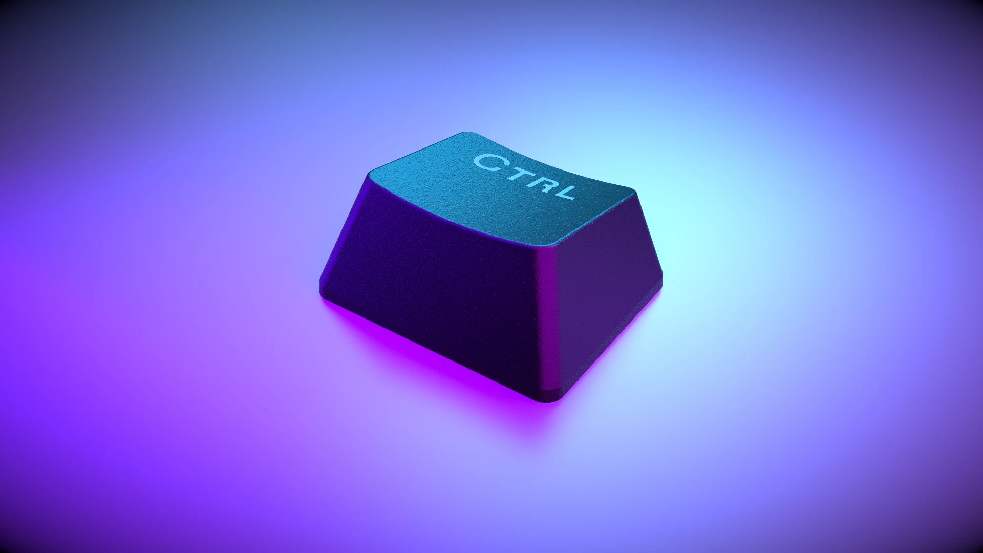 Czarny keycap PBT – zbliżenie na produkt 