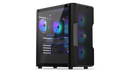 ENDORFY Regnum 400 ARGB EY2A009-PC Case Left View Panel Inside Components Logo Inscription ENDORFY ARGB