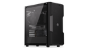 ENDORFY Regnum 400 Air EY2A008-PC Case Left View Glass Panel Inside Components Logo Inscription ENDORFY