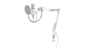 ENDORFY-Solum-Streaming-Onyx-White-EY1B005-Microphone Right View Microphone Arm Cable Membrane Metal Mesh
