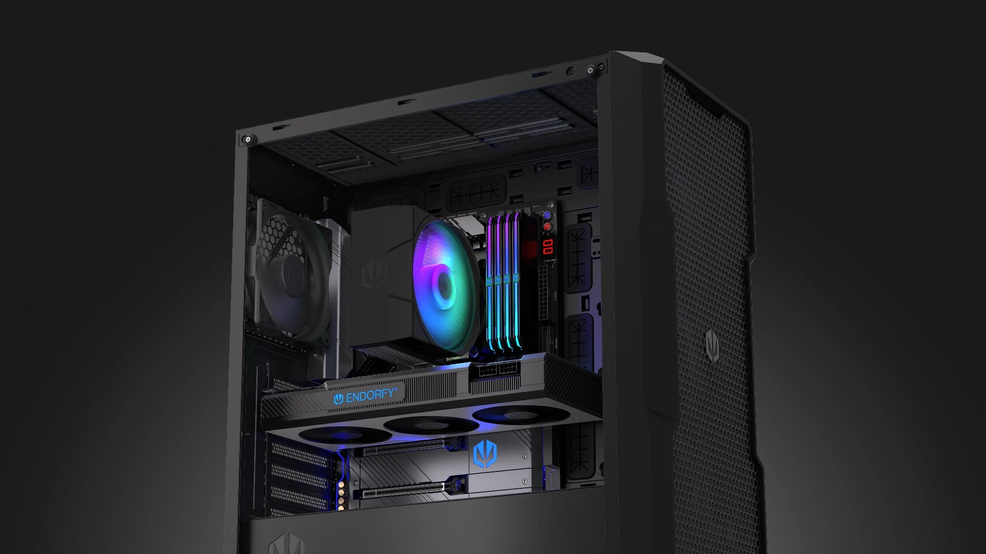 Montaż coolera ENDORFY Spartan 5 ARGB 