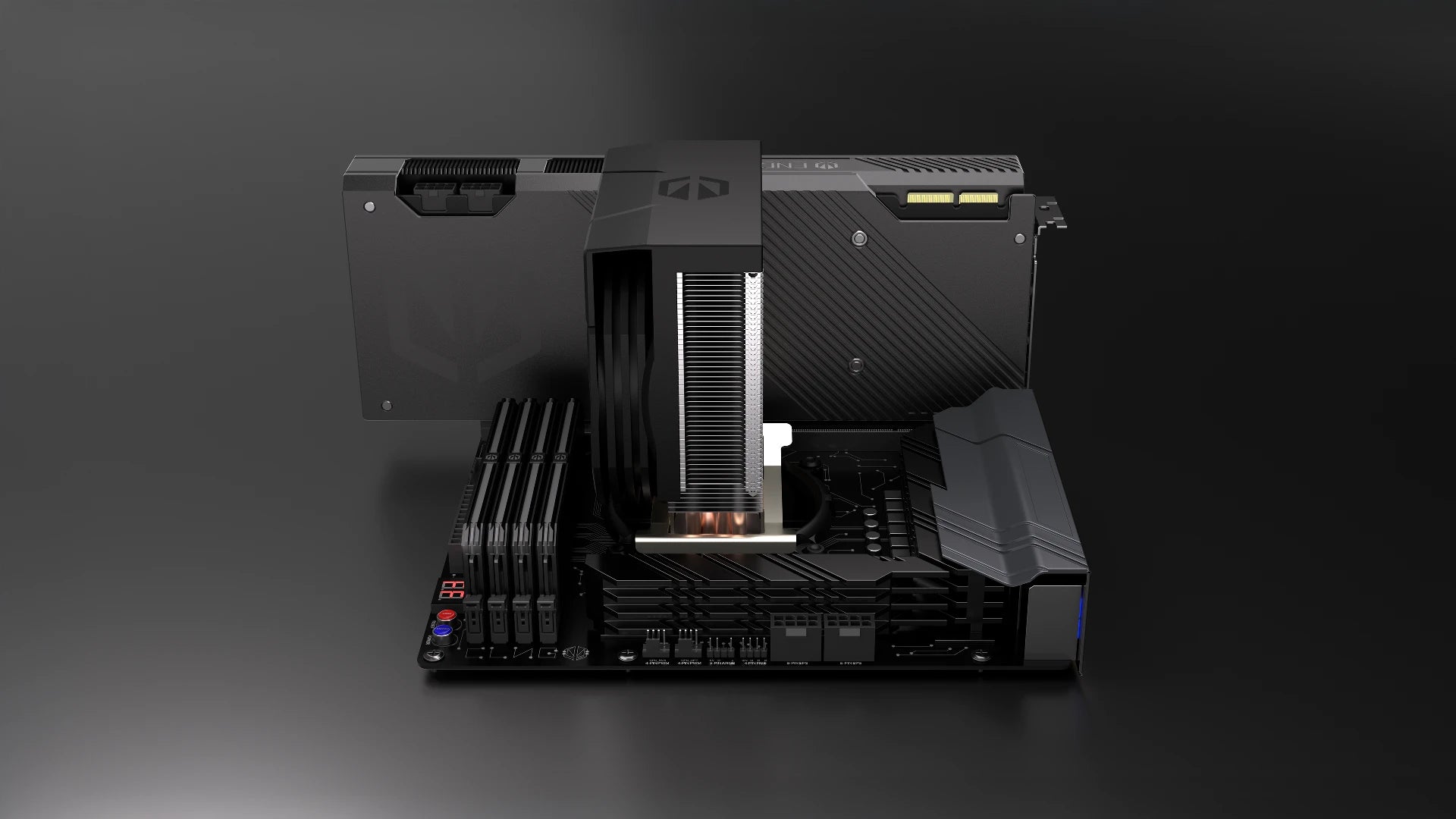 Radiator ENDORFY Spartan 5 MAX z gęstym użebrowaniem i czterema ciepłowodami 