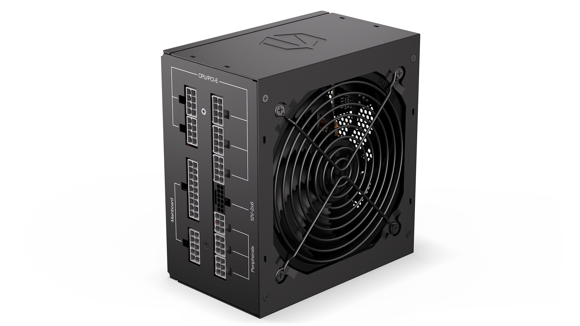 ENDORFY Supremo FM6 850 W EY7A012 PSU Left Front Side Black
