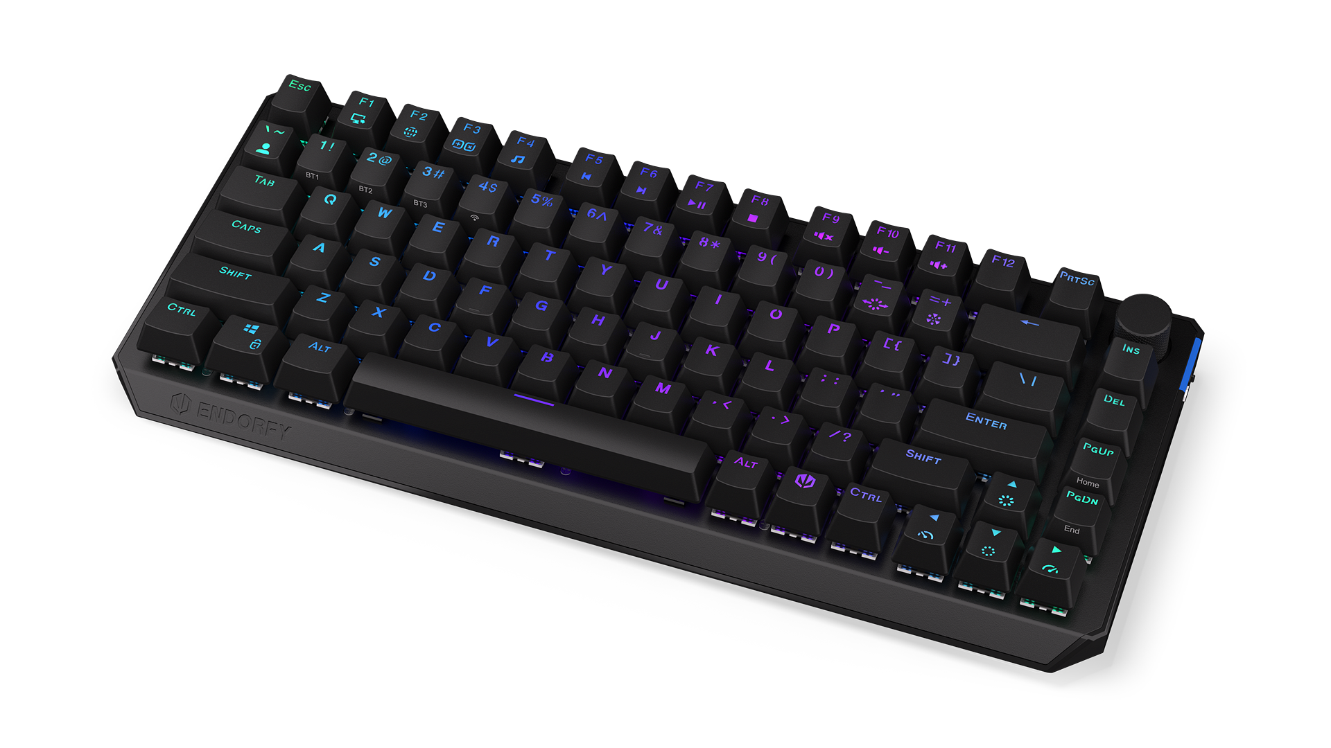 ENDORFY Thock V2 TKL Wireless Red EY5A073 Gallery Front Top View