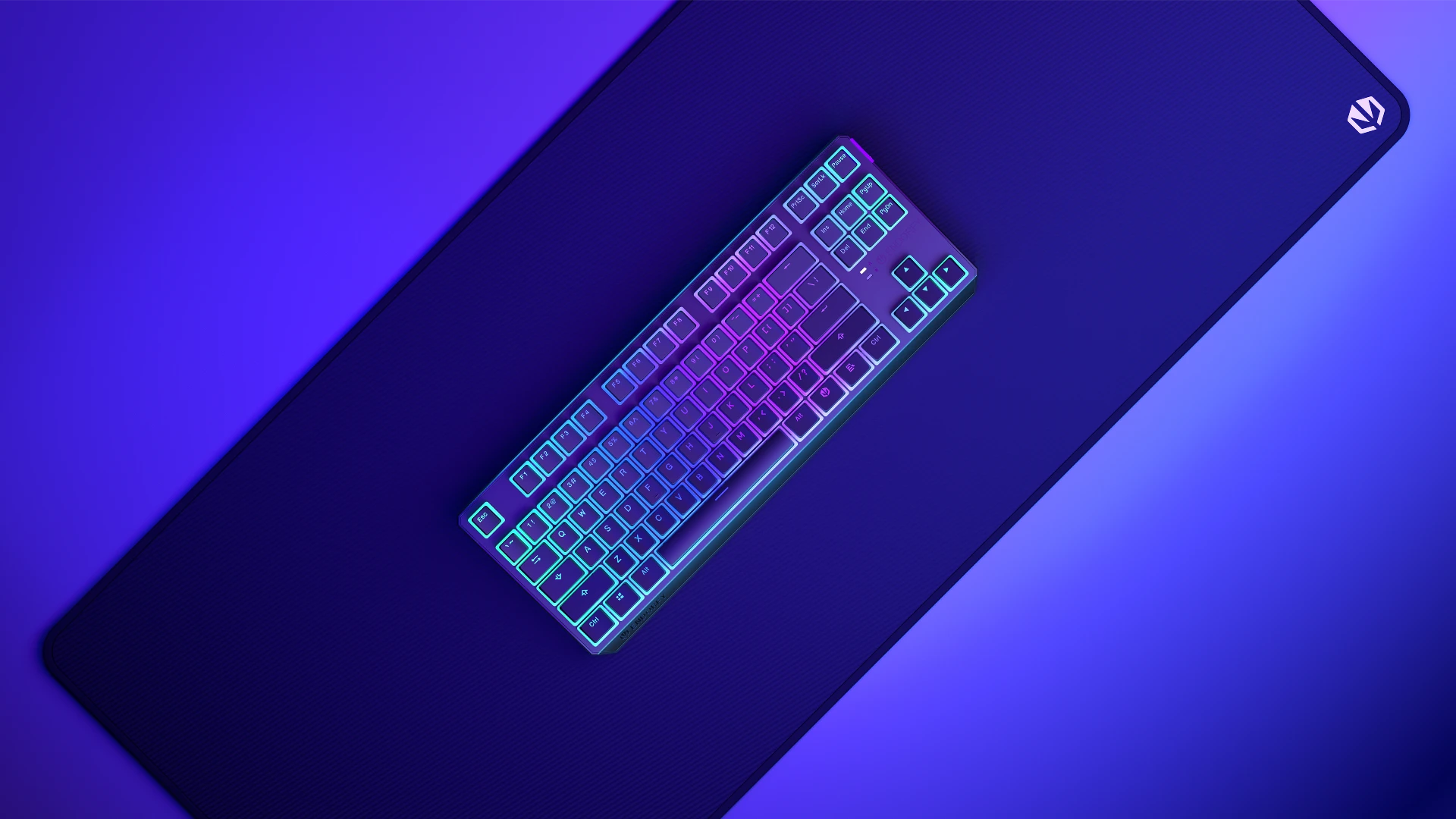 ENDORFY Thock TKL Wireless Red Pudding EY5A119 features 01 Keyboard Top Overview