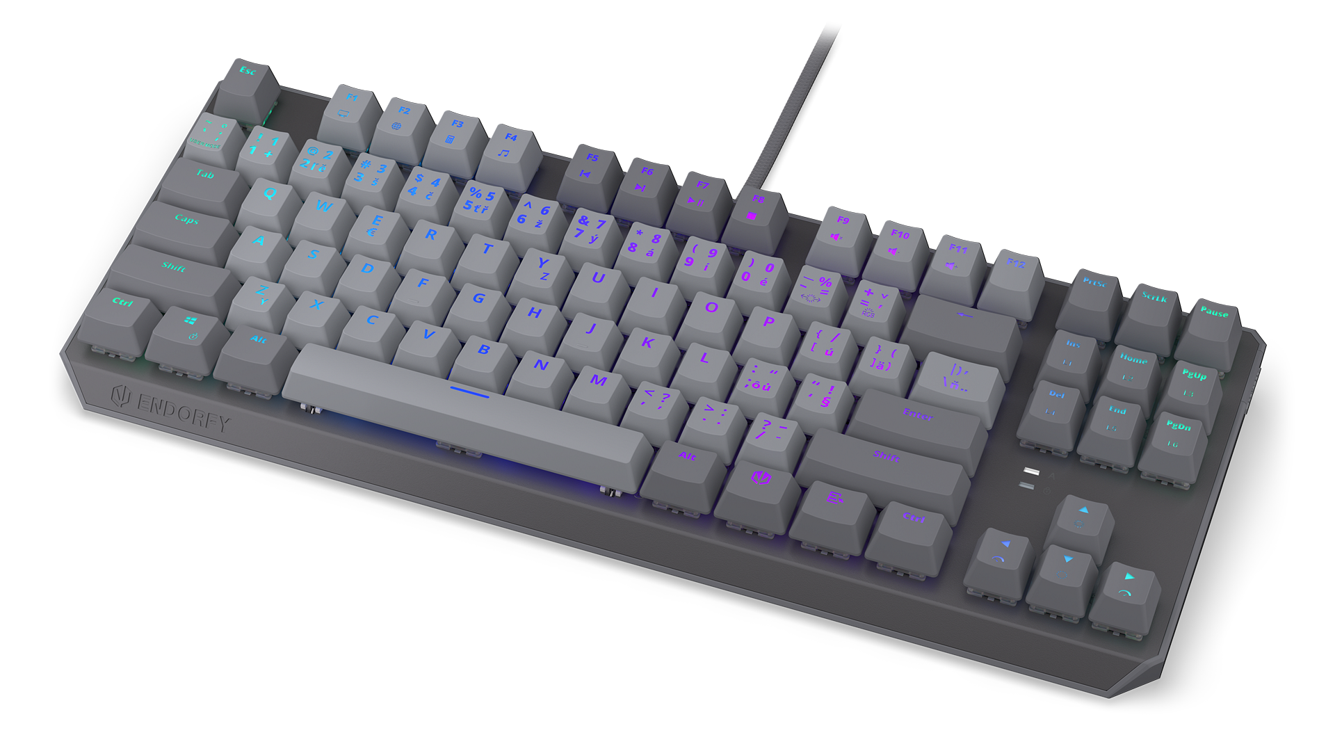 ENDORFY Thock V2 TKL CZ EY5C016 Gallery Front Top View