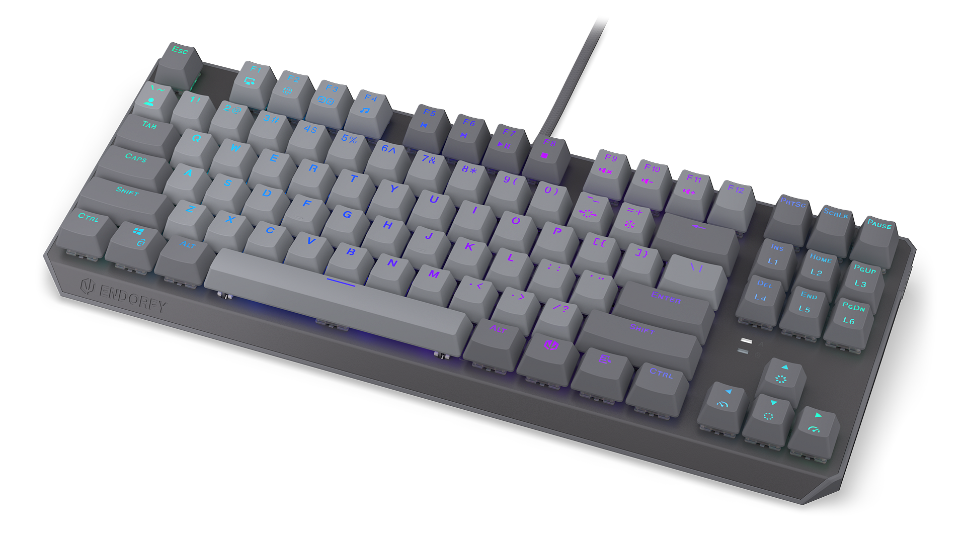 ENDORFY Thock V2 TKL EY5A126 Gallery Front Top View