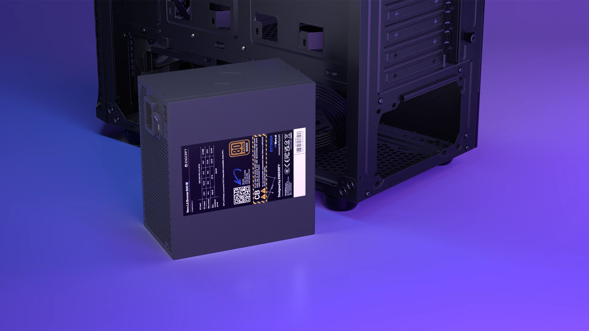 ENDORFY Vero L5 Bronze 500 W EY7A004 features 01 PSU Overview Bottom Side