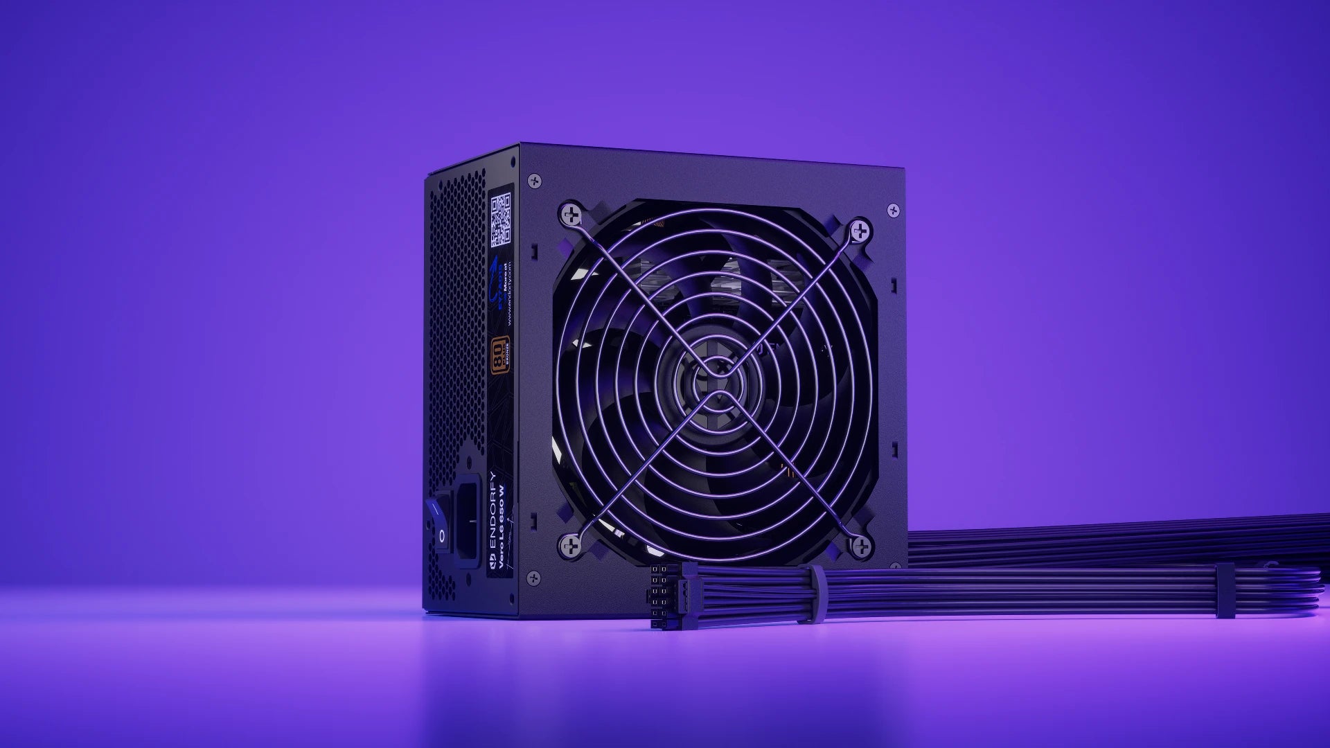 Zasilacz ENDORFY Vero L6 650 W z kablem 12V-2x6