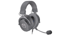 ENDORFY Viro Plus USB Alt Gray EY1A013 Headphones Left Side Angle View Gray