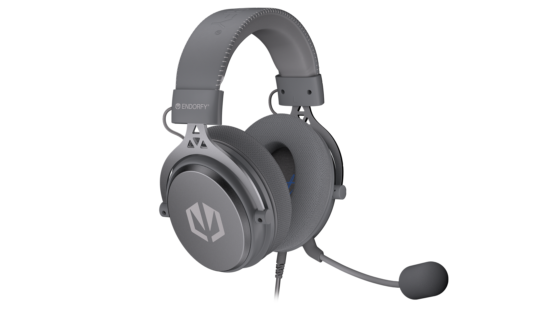  Viro Plus USB Alt Gray Headphones