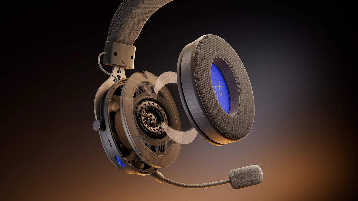 ENDORFY Viro Wireless Alt Gray headphones – cutaway view of the construction