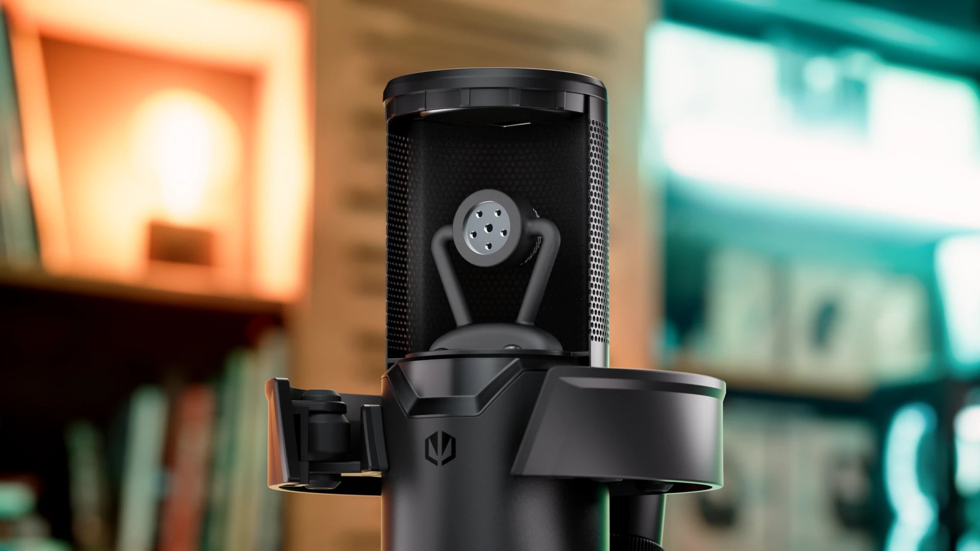 Cutaway view showing the inside of the Solum 2 Boom Arm microphone