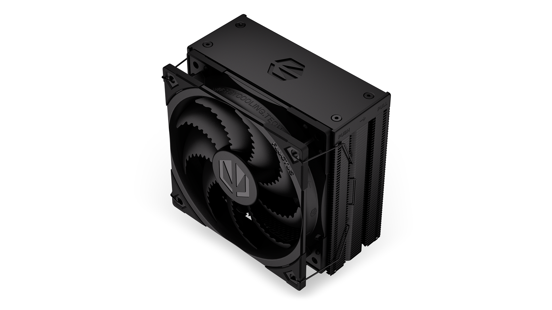 ENDORFY Fera 5 Black EY3A011 Air Cooling Top Right Side Angle View OFF