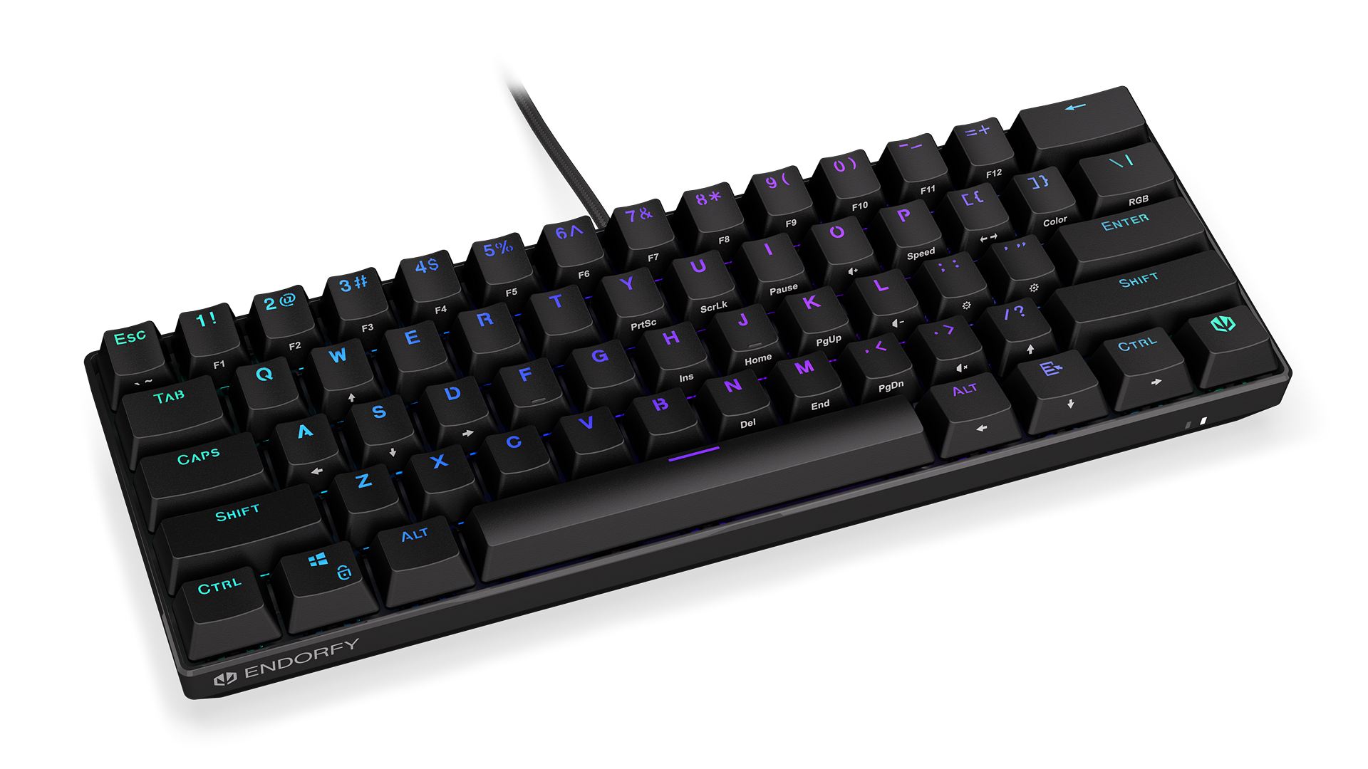 Thock Compact Red Keyboard