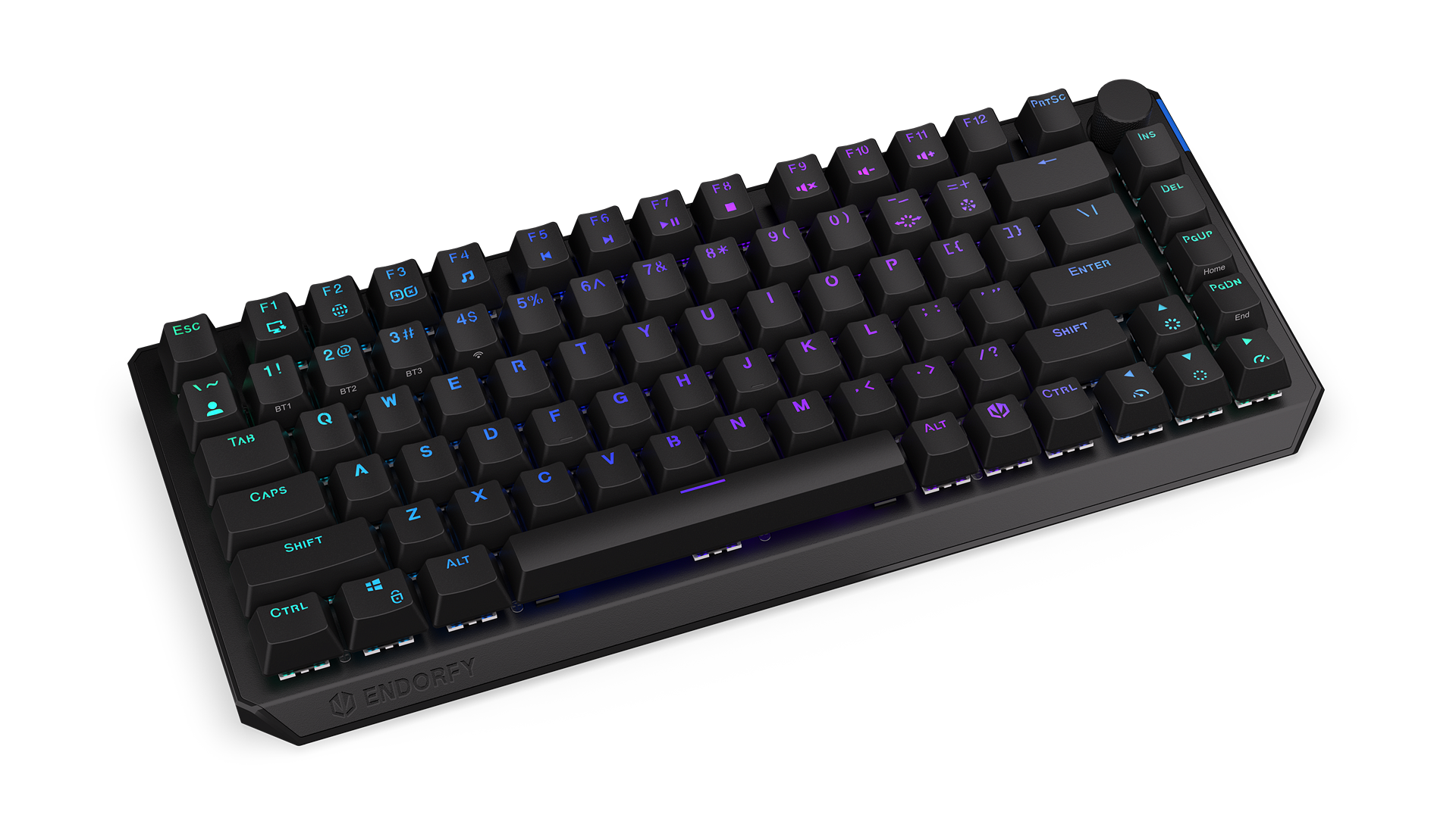 Thock 75% Wireless Black Keyboard