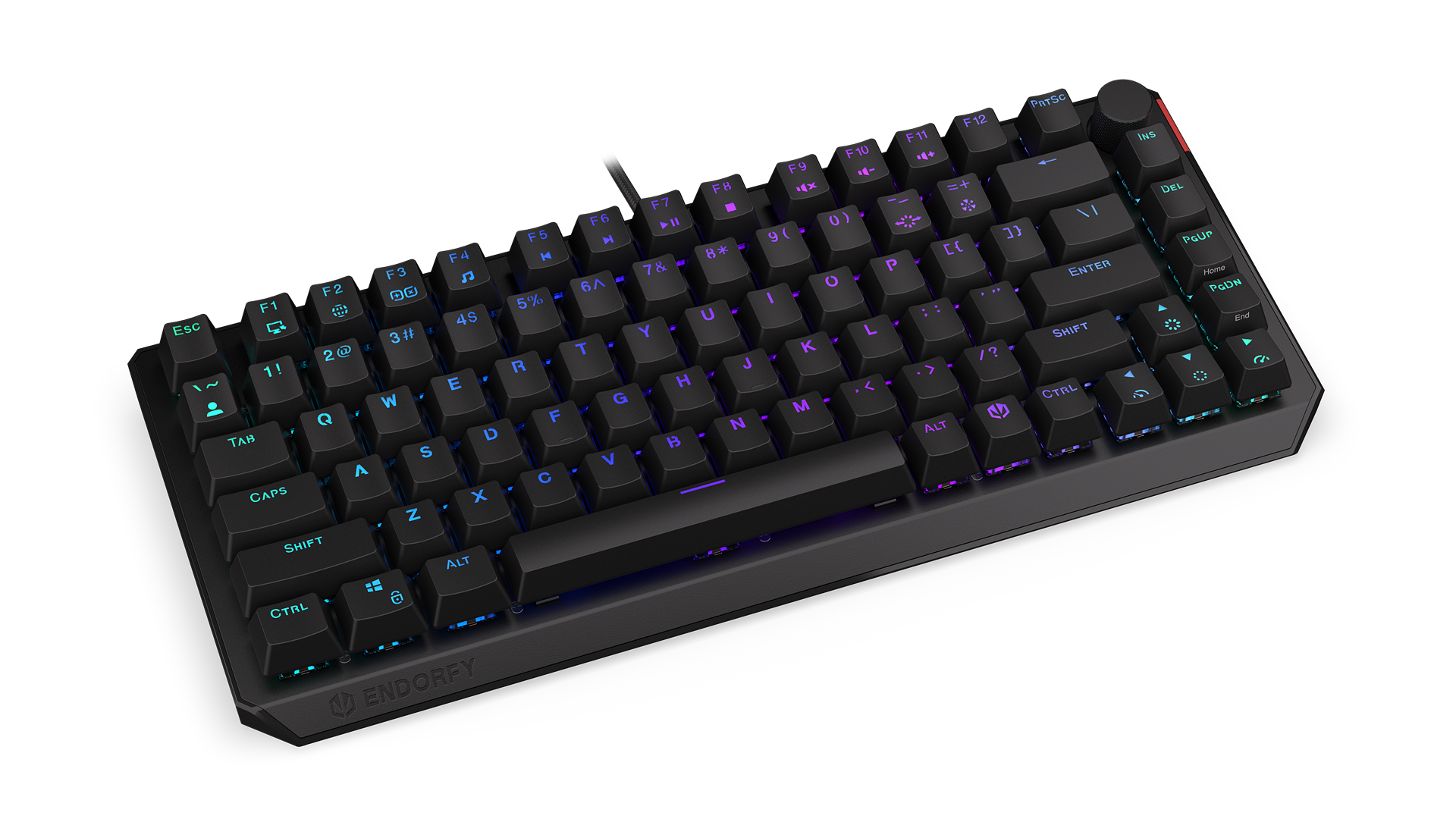 Thock 75% Red Keyboard