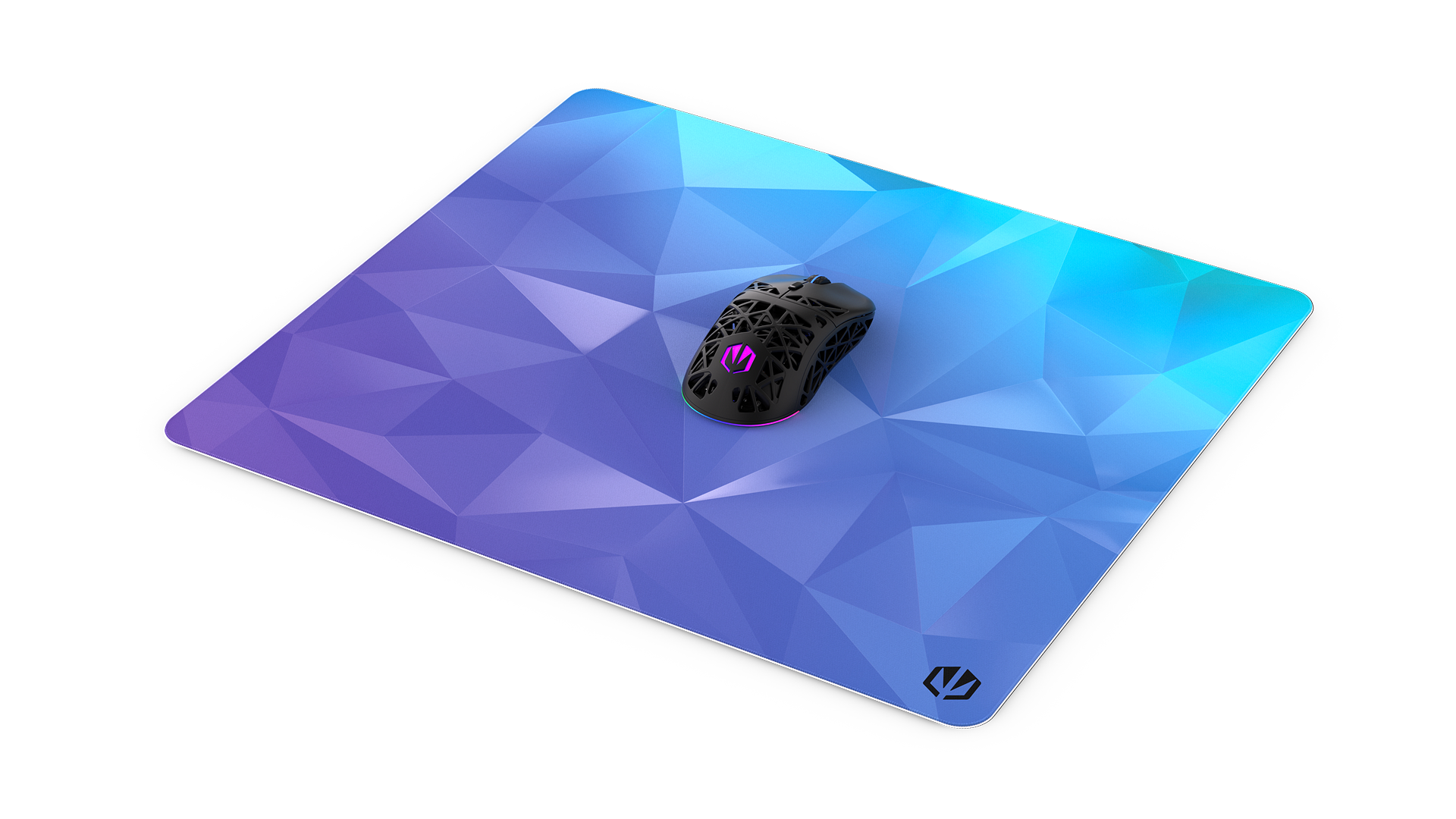 Crystal Blue L Mouse Pad