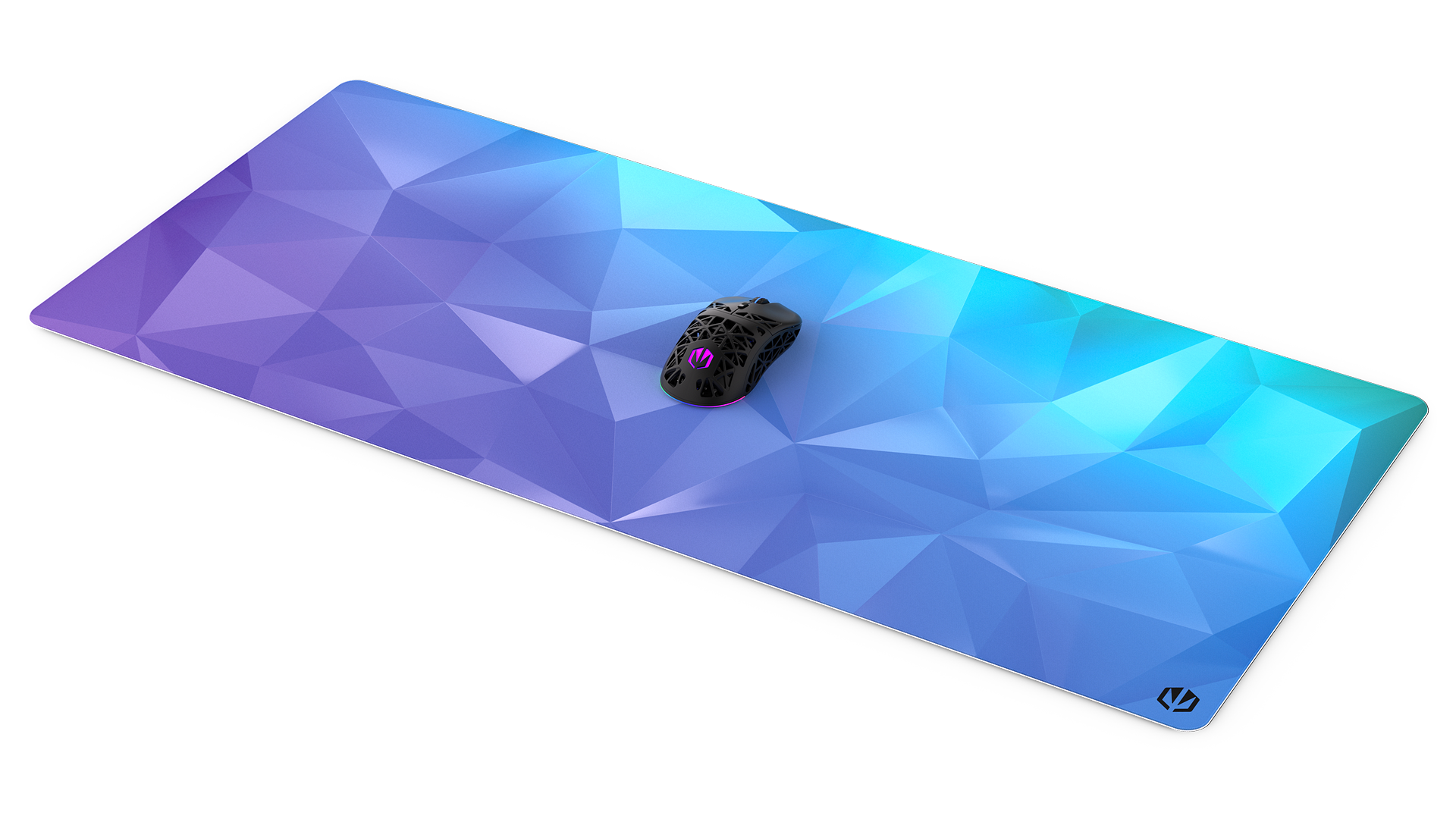 Crystal Blue XL Mouse Pad