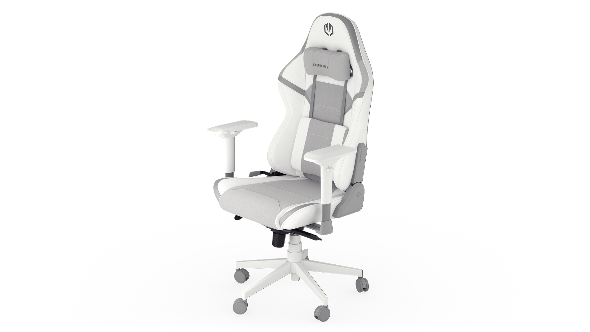 Scrim Onyx White Gaming Chair