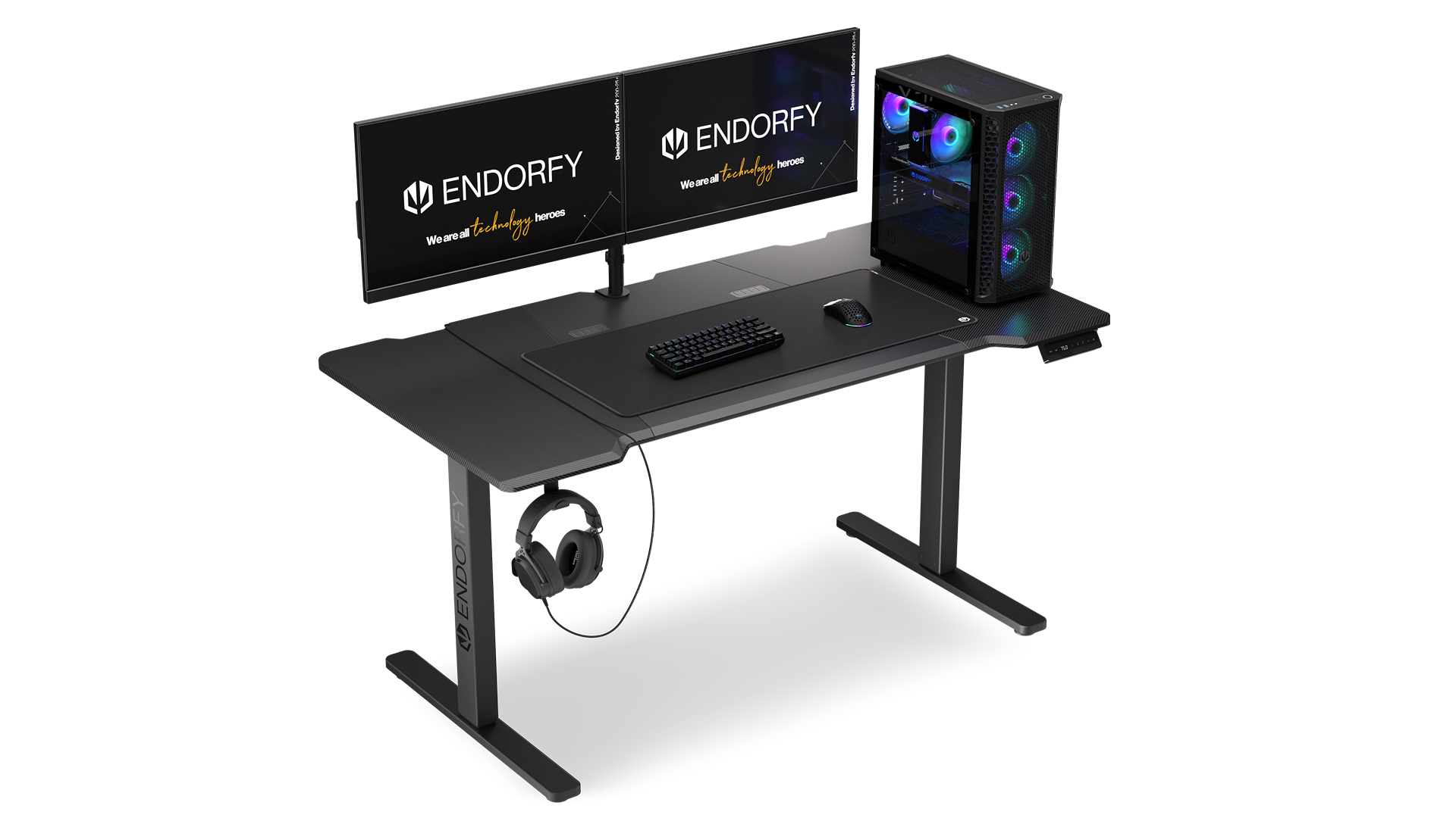 Atlas L Electric Desk 